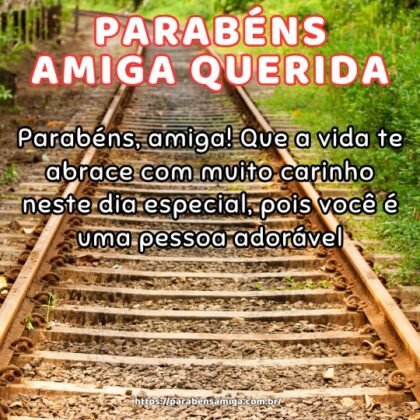 Parabéns, amiga! Que a vida te abrace com muito carinho neste dia especial, pois você é uma pessoa adorável. Parabéns, amiga! Que a vida te abrace com muito carinho neste dia especial, pois você é uma pessoa adorável.